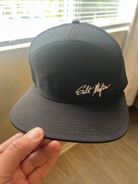 Flex wave night 7 flat Black Salt Mafia Signature Men's Cap